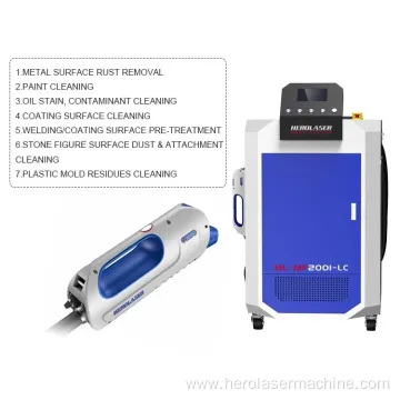 1000W Optical Fiber Laser Rust Removal​ Cleaning Machine